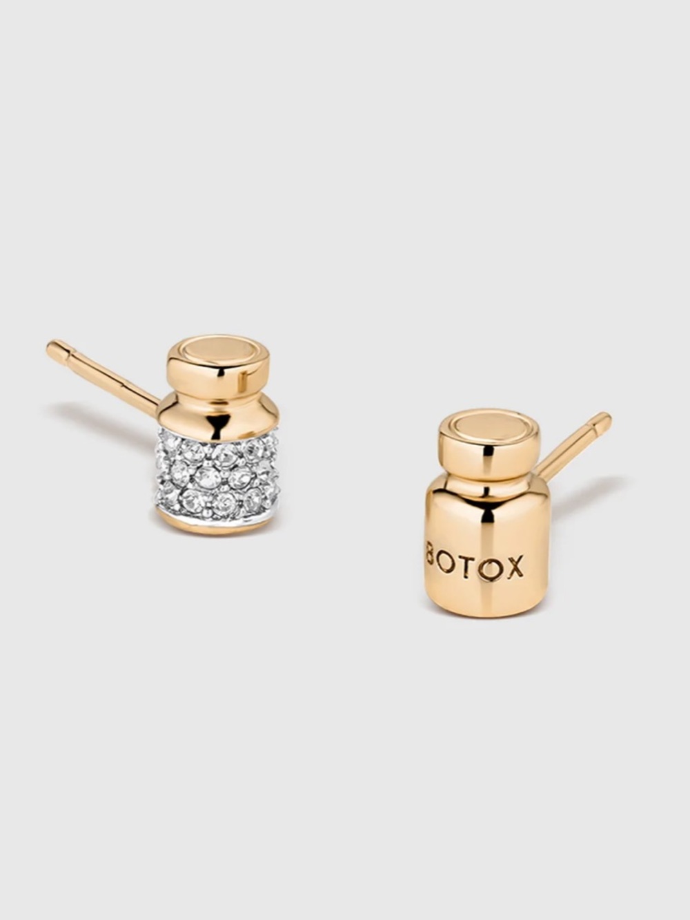 FIGS Botox Pavé Stud Earrings